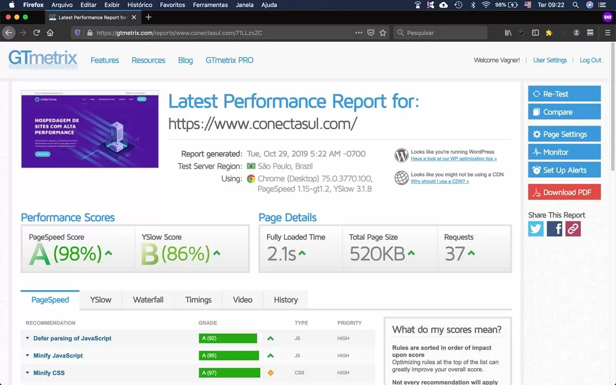 GTmetrix: como analisar os resultados do teste 